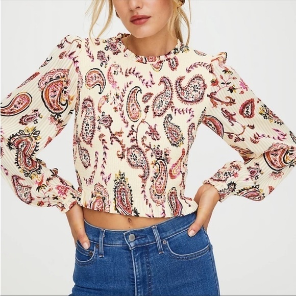Wilfred Paisley Print Tempest Blouse - Picture 1 of 11